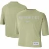 Nike Women's Olive Michigan State Spartans Earth Tones Washed Boxy T-Shirt