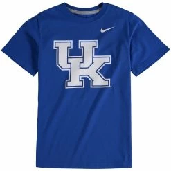 Nike Youth Royal Kentucky Wildcats Cotton Logo T-Shirt