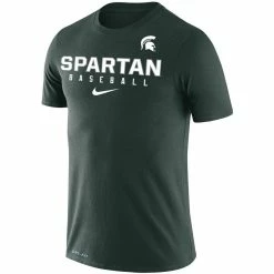 Nike Men's Green Michigan State Spartans Baseball Legend Performance T-Shirt -Nike Sales DSCO1136764679 2041 ALT2