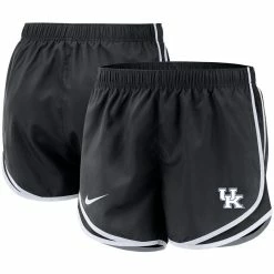 Nike Women's Black Kentucky Wildcats Team Tempo Performance Shorts
