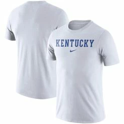 Nike Men's White Kentucky Wildcats Essential Wordmark T-Shirt