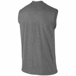 Nike Men's Heathered Gray Michigan State Spartans Wordmark Drop Legend Performance Tank Top -Nike Sales DSCO1136769536 1927 ALT3