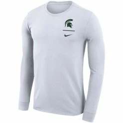 Men's Nike White Michigan State Spartans Logo Stack Legend Performance Long Sleeve T-Shirt 6 Men's Nike White Michigan State Spartans Logo Stack Legend Performance Long Sleeve T-Shirt -Nike Sales DSCO1136769548 3550 ALT2