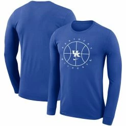Nike Men's Royal Kentucky Wildcats Basketball Icon Legend Performance Long Sleeve T-Shirt