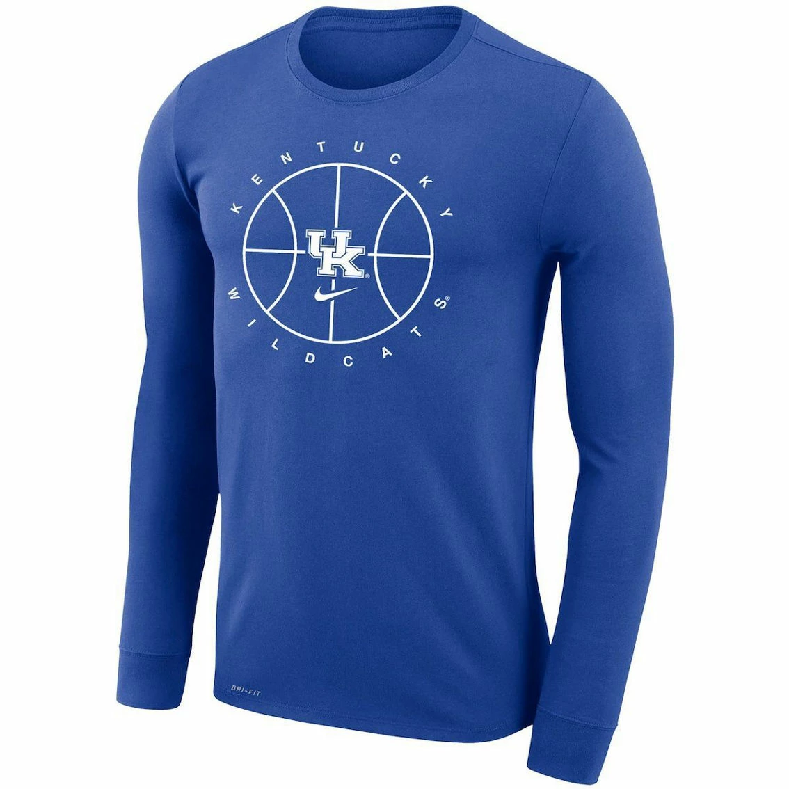 Nike Men's Royal Kentucky Wildcats Basketball Icon Legend Performance Long Sleeve T-Shirt 3 Nike Men's Royal Kentucky Wildcats Basketball Icon Legend Performance Long Sleeve T-Shirt - Image 3