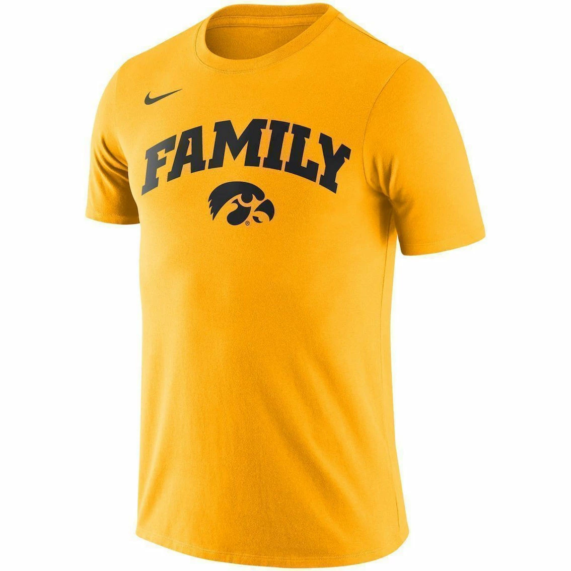 Men's Nike Gold Iowa Hawkeyes Family T-Shirt 3 Men's Nike Gold Iowa Hawkeyes Family T-Shirt - Image 3