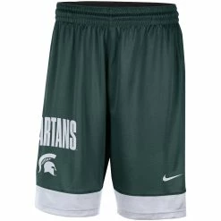 Men's Nike Green/White Michigan State Spartans Fast Break Shorts 6 Men's Nike Green/White Michigan State Spartans Fast Break Shorts -Nike Sales DSCO1136775149 2041 ALT2