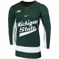 Nike Men's Green Michigan State Spartans Replica College Hockey Jersey -Nike Sales DSCO1136779145 2041 ALT2
