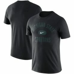 Nike Men's Black Michigan State Spartans Team Arch T-Shirt