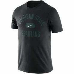 Nike Men's Black Michigan State Spartans Team Arch T-Shirt -Nike Sales DSCO1136788416 1007 ALT2