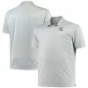 Nike Men's Heathered Gray Michigan State Spartans Big & Tall Performance Polo