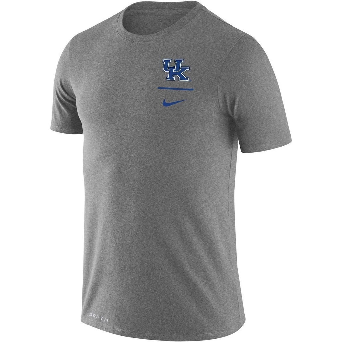 Nike Men's Heathered Gray Kentucky Wildcats Logo Stack Legend Performance T-Shirt 3 Nike Men's Heathered Gray Kentucky Wildcats Logo Stack Legend Performance T-Shirt - Image 3