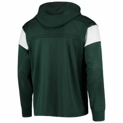 Nike Men's Green Michigan State Spartans Sideline Jersey Pullover Hoodie -Nike Sales DSCO1137450694 2041 ALT3