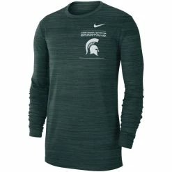 Nike Men's Green Michigan State Spartans 2021 Sideline Velocity Performance Long Sleeve T-Shirt 6 Nike Men's Green Michigan State Spartans 2021 Sideline Velocity Performance Long Sleeve T-Shirt -Nike Sales DSCO1137452539 2041 ALT2