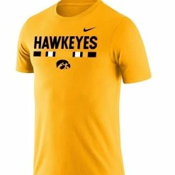 Nike Men's Gold Iowa Hawkeyes Team DNA Legend Performance T-Shirt -Nike Sales DSCO1137509137 1853 ALT2