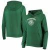 Nike Women's Green Michigan State Spartans Varsity Fleece Tri-Blend Raglan Pullover Hoodie