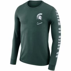Nike Men's Green Michigan State Spartans Local Mantra Performance Long Sleeve T-Shirt 6 Nike Men's Green Michigan State Spartans Local Mantra Performance Long Sleeve T-Shirt -Nike Sales DSCO1140228095 2041 ALT2