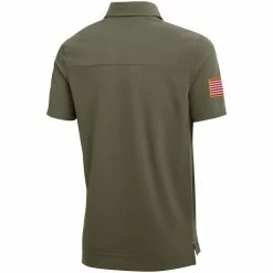 Nike Men's Olive Iowa Hawkeyes UV Collegiate Performance Polo -Nike Sales DSCO1140228362 2068 ALT3