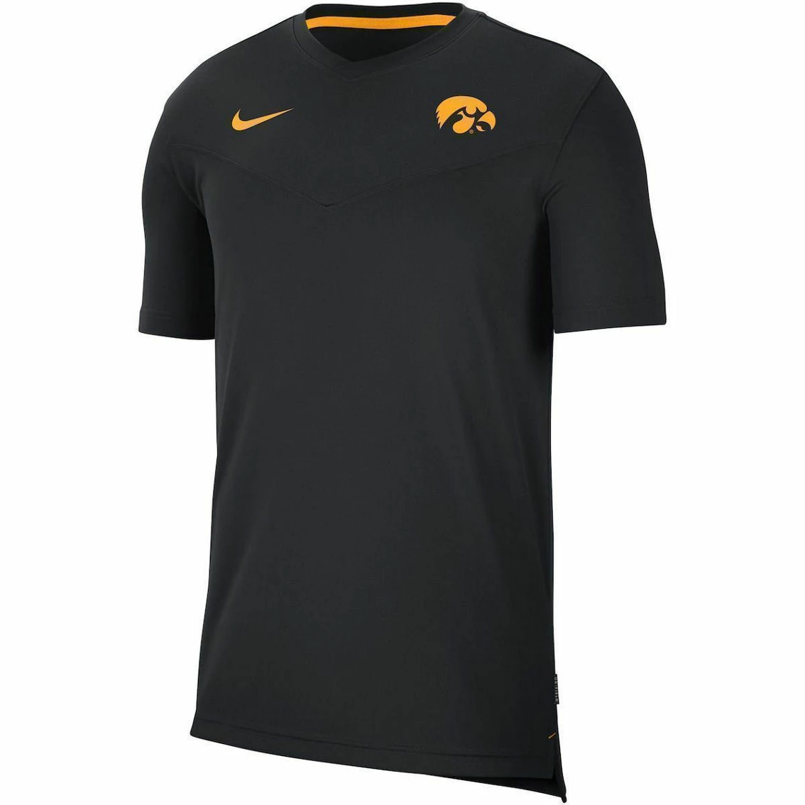 Nike Men's Black Iowa Hawkeyes 2022 Coaches UV Performance T-Shirt 3 Nike Men's Black Iowa Hawkeyes 2022 Coaches UV Performance T-Shirt - Image 3