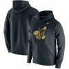 Nike Men's Black Iowa Hawkeyes Vintage School Logo Pullover Hoodie