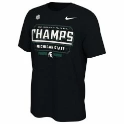 Nike Men's Black Michigan State Spartans 2021 Peach Bowl S Locker Room T-Shirt -Nike Sales DSCO1140882897 1007 ALT2