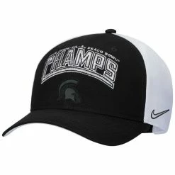 Nike Men's Black Michigan State Spartans 2021 Peach Bowl S Locker Room Classic 99 Adjustable Hat