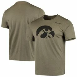 Nike Men's Olive Iowa Hawkeyes Tonal Logo Legend Performance T-Shirt