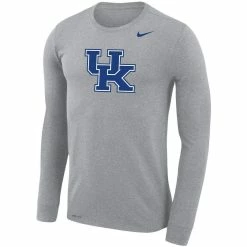 Nike Men's Heathered Gray Kentucky Wildcats School Logo Legend Performance Long Sleeve T-Shirt 6 Nike Men's Heathered Gray Kentucky Wildcats School Logo Legend Performance Long Sleeve T-Shirt -Nike Sales DSCO1142447097 1927 ALT2