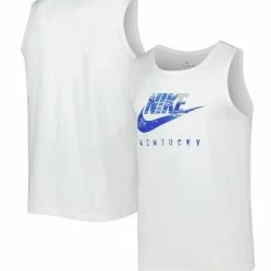 Nike Men's White Kentucky Wildcats Spring Break Futura Performance Tank Top