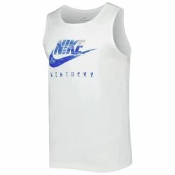 Nike Men's White Kentucky Wildcats Spring Break Futura Performance Tank Top -Nike Sales DSCO1142572833 3550 ALT2