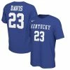 Men's Nike Anthony Davis Royal Kentucky Wildcats Retro Alumni Basketball Jersey T-Shirt