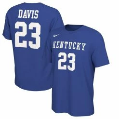 Men's Nike Anthony Davis Royal Kentucky Wildcats Retro Alumni Basketball Jersey T-Shirt