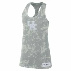 Nike Women's Gray Kentucky Wildcats Tonal Camo Racerback Tank Top -Nike Sales DSCO1144412320 1927 ALT2
