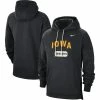 Nike Men's Black Iowa Hawkeyes Team Arch Fan Pullover Hoodie