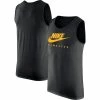 Nike Men's Black Iowa Hawkeyes Futura Performance Scoop Neck Tank Top
