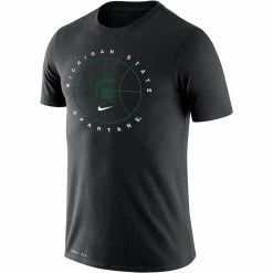 Nike Men's Black Michigan State Spartans Basketball Icon Legend Performance T-Shirt 6 Nike Men's Black Michigan State Spartans Basketball Icon Legend Performance T-Shirt -Nike Sales DSCO1146289106 1007 ALT2