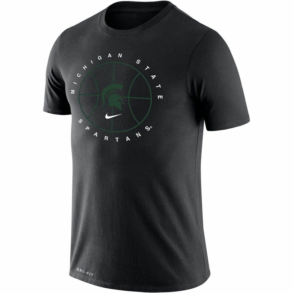 Nike Men's Black Michigan State Spartans Basketball Icon Legend Performance T-Shirt 3 Nike Men's Black Michigan State Spartans Basketball Icon Legend Performance T-Shirt - Image 3