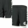 Nike Youth Anthracite Michigan State Spartans Elite Performance Shorts