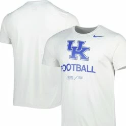 Nike Men's White Kentucky Wildcats Team Football Legend T-Shirt