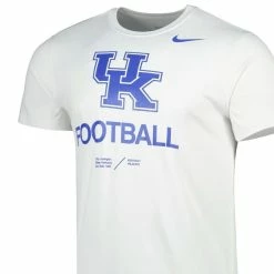 Nike Men's White Kentucky Wildcats Team Football Legend T-Shirt -Nike Sales DSCO1146346309 3550 ALT2