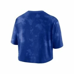 Nike Women's Royal Kentucky Wildcats Tie-Dye Cropped T-Shirt -Nike Sales DSCO1146363980 1350 ALT3