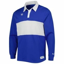 Nike Men's Royal Kentucky Wildcats Striped Long Sleeve Polo -Nike Sales DSCO1146364922 1350 ALT2