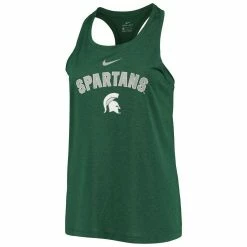 Nike Women's Green Michigan State Spartans Arch & Logo Classic Performance Tank Top 6 Nike Women's Green Michigan State Spartans Arch & Logo Classic Performance Tank Top -Nike Sales DSCO1146811658 2041 ALT2