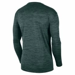 Nike Men's Green Michigan State Spartans Sideline Game Day Velocity Performance Long Sleeve T-Shirt -Nike Sales DSCO1146831066 2041 ALT3