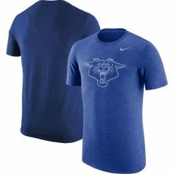 Nike Men's Heathered Royal Kentucky Wildcats Vintage Logo Tri-Blend T-Shirt