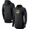 Nike Men's Black Iowa Hawkeyes Team Stack Tri-Blend Performance Long Sleeve Hoodie T-Shirt