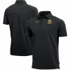 Nike Men's Heathered Black Iowa Hawkeyes 2022 Coach Performance Polo