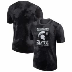 Nike Sales 5 Men's Nike Anthracite Michigan State Spartans Team Stack T-Shirt