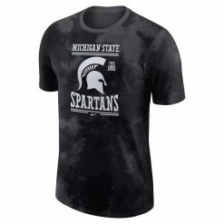 Men's Nike Anthracite Michigan State Spartans Team Stack T-Shirt -Nike Sales DSCO1148303180 4096 ALT2