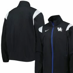 Nike Men's Black Kentucky Wildcats Woven Full-Zip Jacket